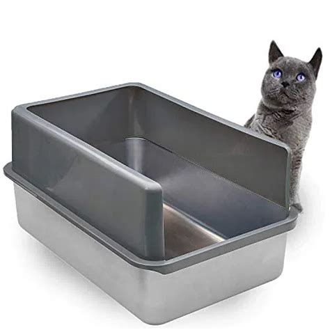 stainless steel automatic litter box|best stainless steel litter box.